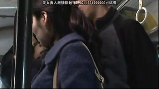 Japanese Bus Perv Assaults Female enger in Public sex act