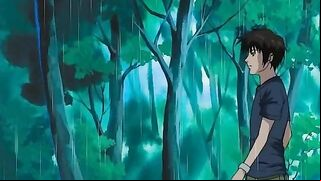Hentai anime teen bondage and BDSM dungeon scene.