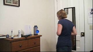 Shy College Girl Reluctantly Strips for Daddy on Cam for the First Time!